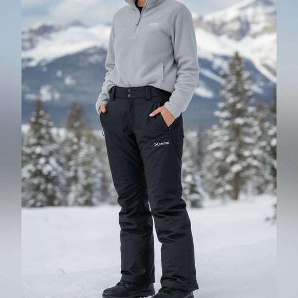 Arctix Women's Insulated Snow Pants, Black, Sz Large (29” Length) - Picture 16 of 16